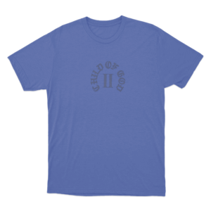 Child Of God II T Shirt Blue