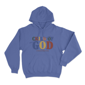 Child of God By Forrest Unisex Hoodie Blue